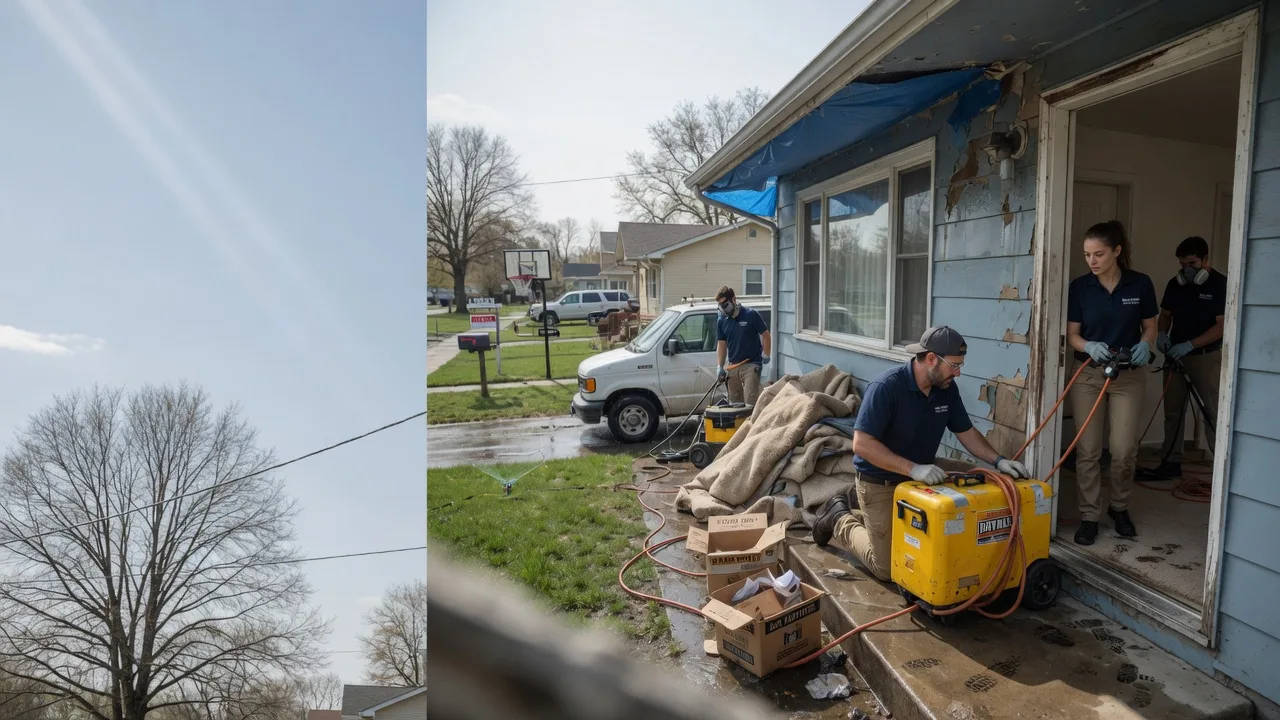 Basement Flood Cleanup in Nathalie, VA near me